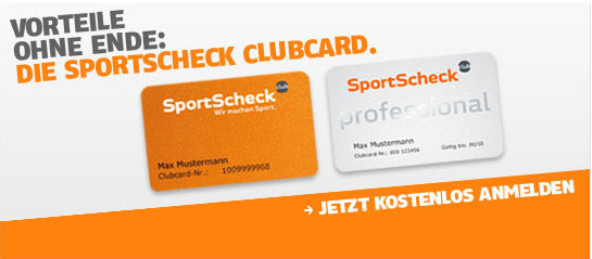 Sportscheck Clubkarte